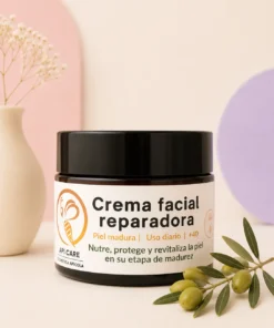 Crema facial reparadora